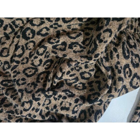 Lane Bryant Leopard Animal Print Off-Shoulder Dress Women’s 14/16 Casual Fit - Picture 7 of 8